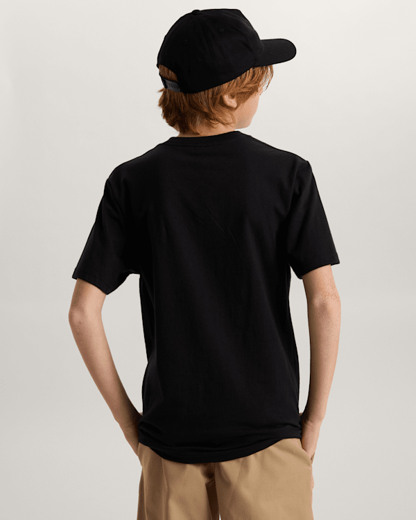 Vans - Kids Stretch Logo T-Shirt (8-14 Years), Black, Size: M (obrázek 4)