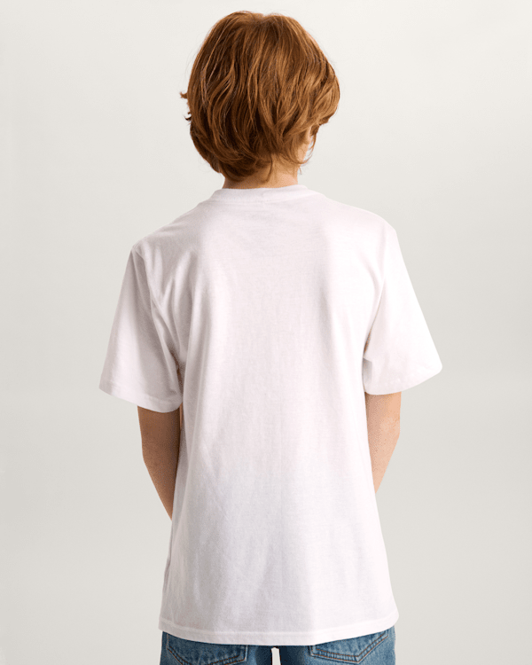 Vans - Kids Stretch Logo T-Shirt (8-14 Years), White, Size: M (obrázek 4)