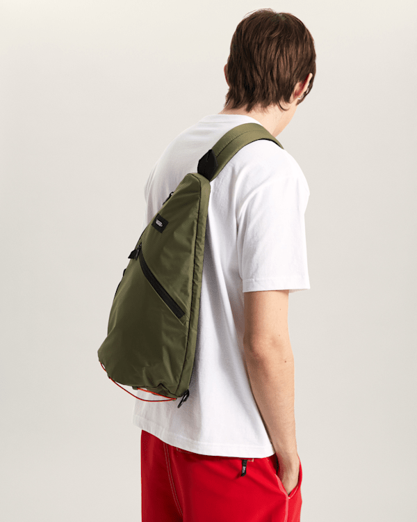Vans - Reach Sling Crossbody Bag, Man, Green, Size: One size (obrázek 4)