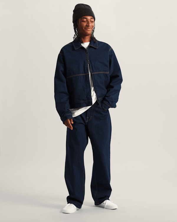 Vans - Premium Denim Station Jacket, Man, Blue, Size: XL (obrázek 6)