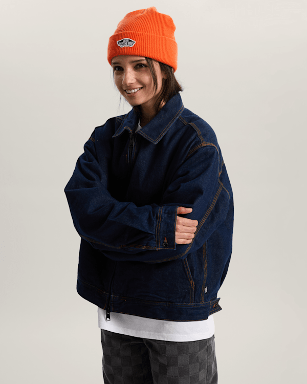 Vans - Premium Denim Station Jacket, Man, Blue, Size: XL (obrázek 7)