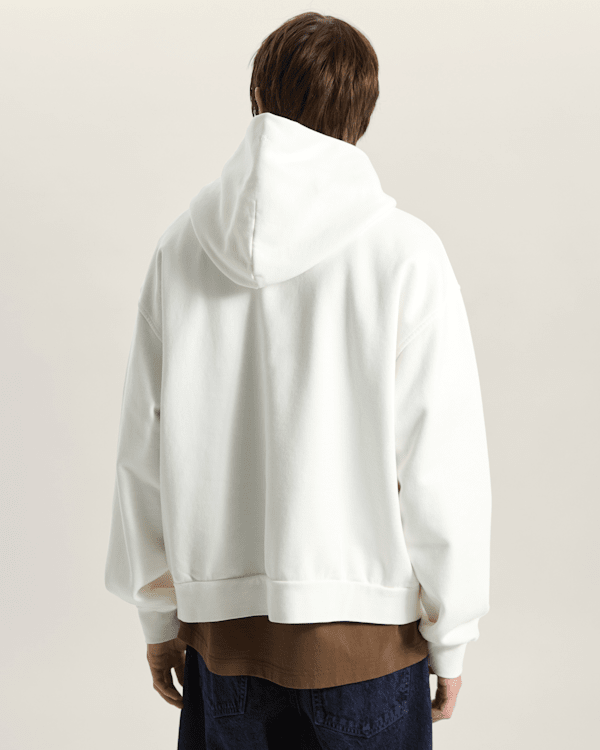 Vans - Premium Pullover Hoodie, Man, White, Size: XS (obrázek 4)