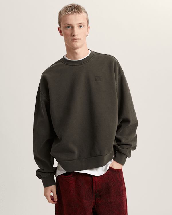 Vans - Premium Crewneck Sweatshirts, Man, Black, Size: S (obrázek 3)