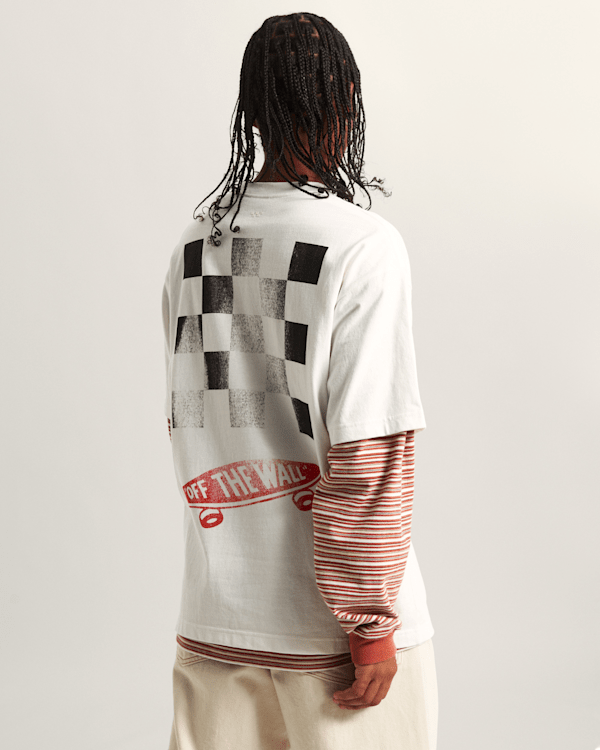 Vans - Premium Full Deck T-Shirt, Man, White, Size: M (obrázek 4)