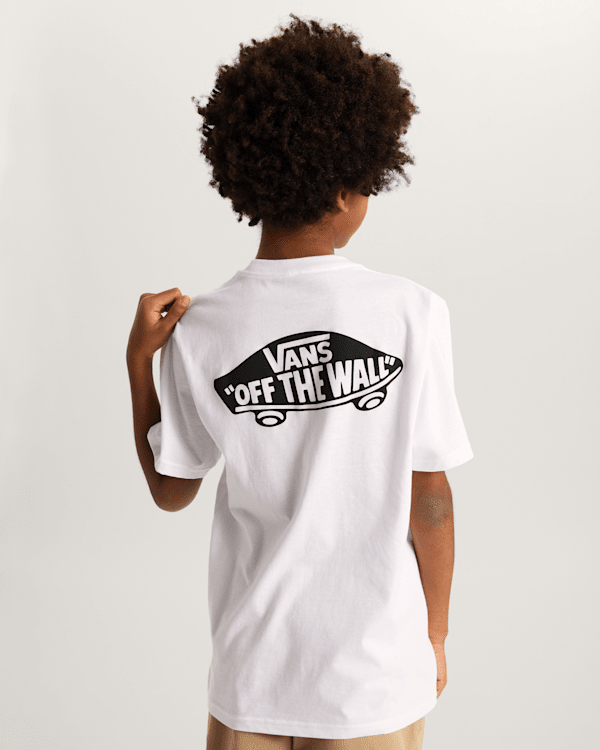Vans - Kids Double Standard Long Sleeve T-Shirt (8-14 Years), White, Size: S (obrázek 4)