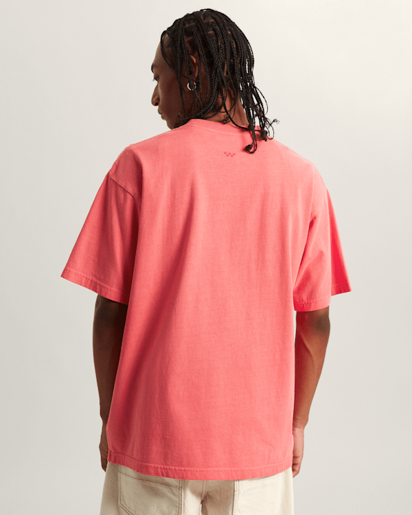 Vans - Premium Loose Fit T-Shirt, Man, Pink, Size: XL (obrázek 4)
