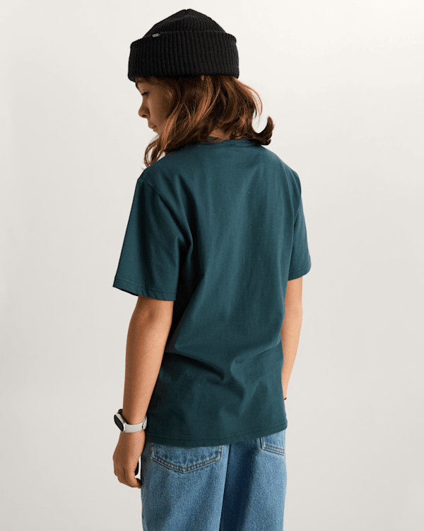 Vans - Kids Night Spark T-Shirt (8-14 Years), Green, Size: M (obrázek 4)