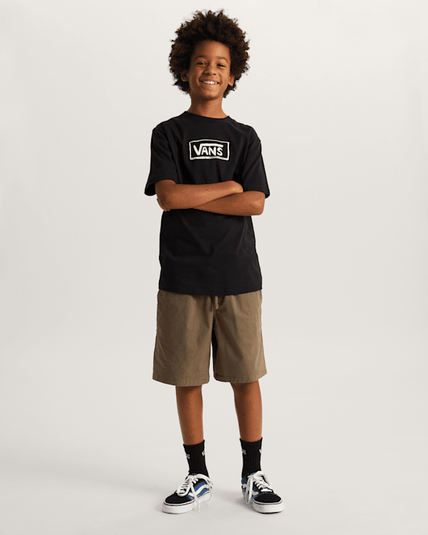 Vans - Kids Vans On Canvas T-Shirt (8-14 Years), Black, Size: L (obrázek 5)
