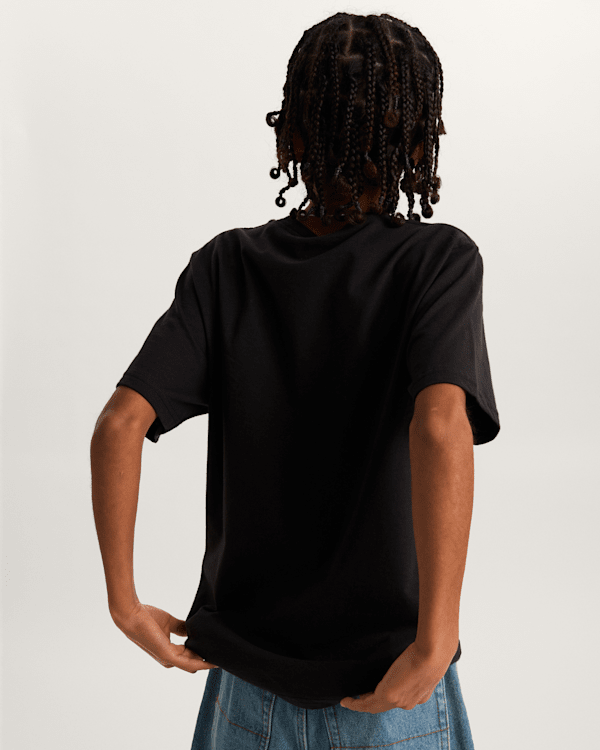 Vans - Kids Twisted Joy T-Shirt (8-14 Years), Black, Size: XL (obrázek 4)