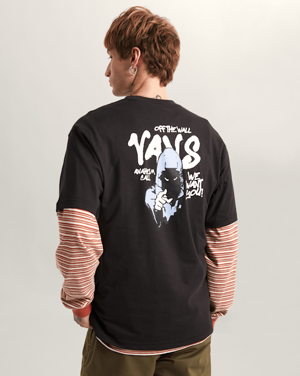 Vans - REAPER SAM LOOSE T-Shirt, Man, Black, Size: XS (obrázek 4)