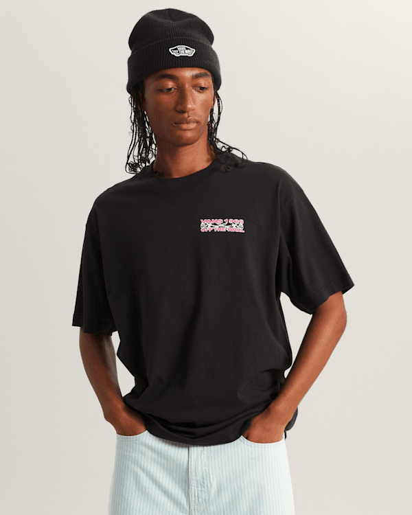 Vans - Barb Plate Loose T-Shirt, Man, Black, Size: XS (obrázek 3)