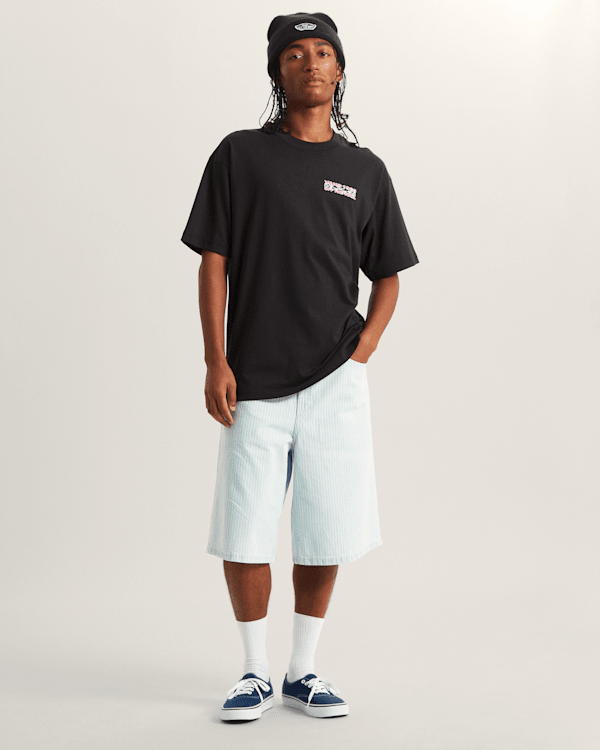 Vans - Barb Plate Loose T-Shirt, Man, Black, Size: XS (obrázek 5)