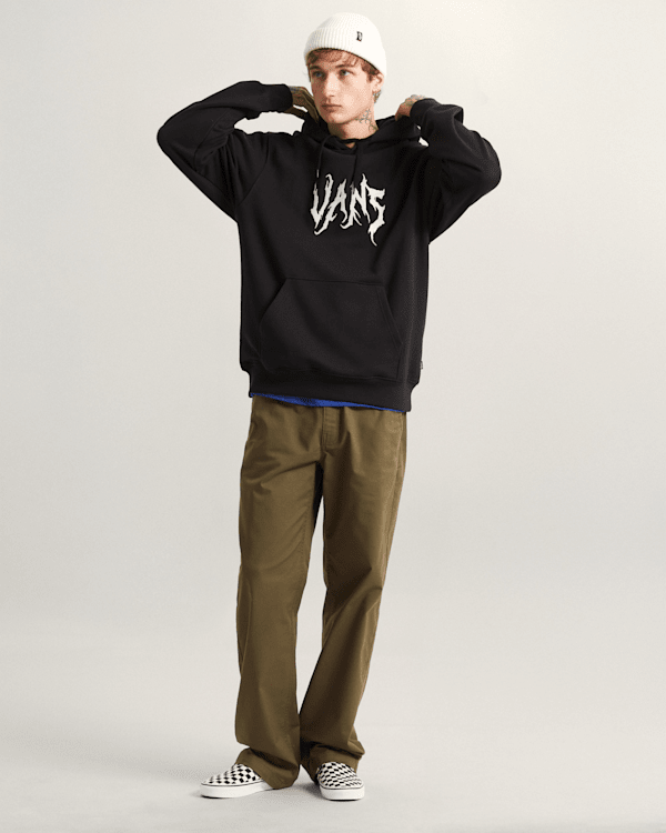 Vans - THEY ARE JUST SHOES LOOSE PO Black, Man, Black, Size: S (obrázek 6)