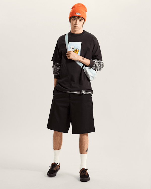 Vans - Commitment 4 Dummies Loose T-Shirt, Man, Black, Size: S (obrázek 5)