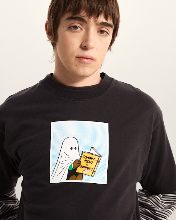 Vans - Commitment 4 Dummies Loose T-Shirt, Man, Black, Size: S (obrázek 6)