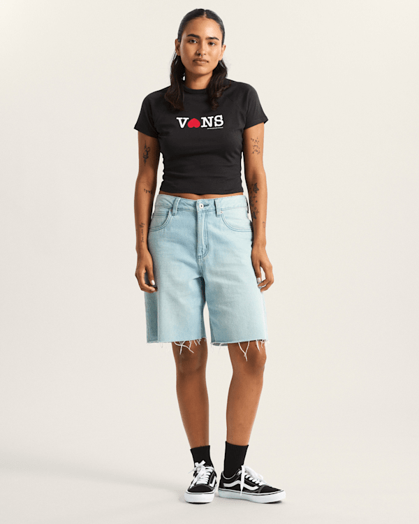 Vans - SOUVENIR BABY T-Shirt, Woman, Black, Size: S (obrázek 6)