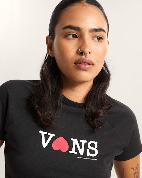 Vans - SOUVENIR BABY T-Shirt, Woman, Black, Size: S (obrázek 7)
