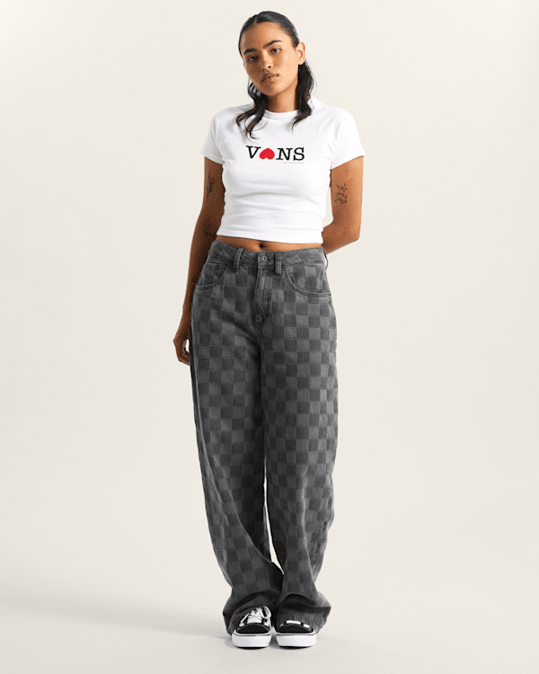 Vans - SOUVENIR BABY T-Shirt, Woman, White, Size: S (obrázek 5)