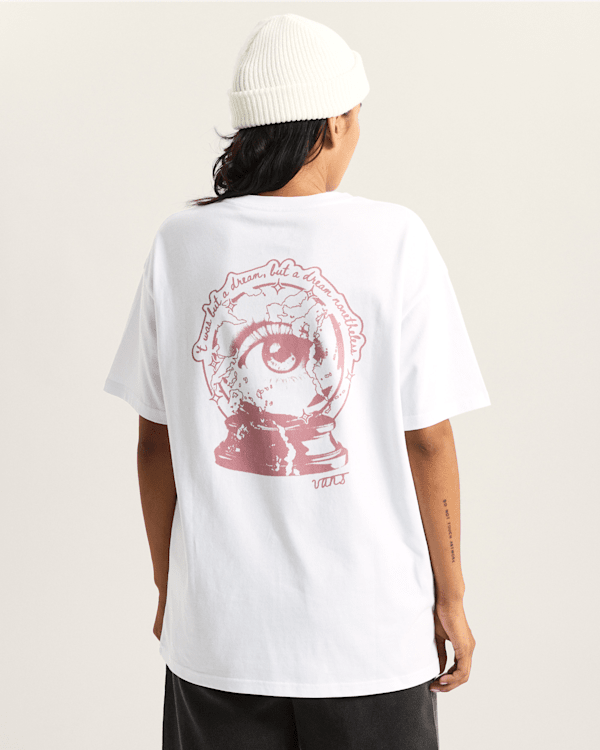 Vans - Crystal Dream T-Shirt, Woman, White, Size: S (obrázek 4)