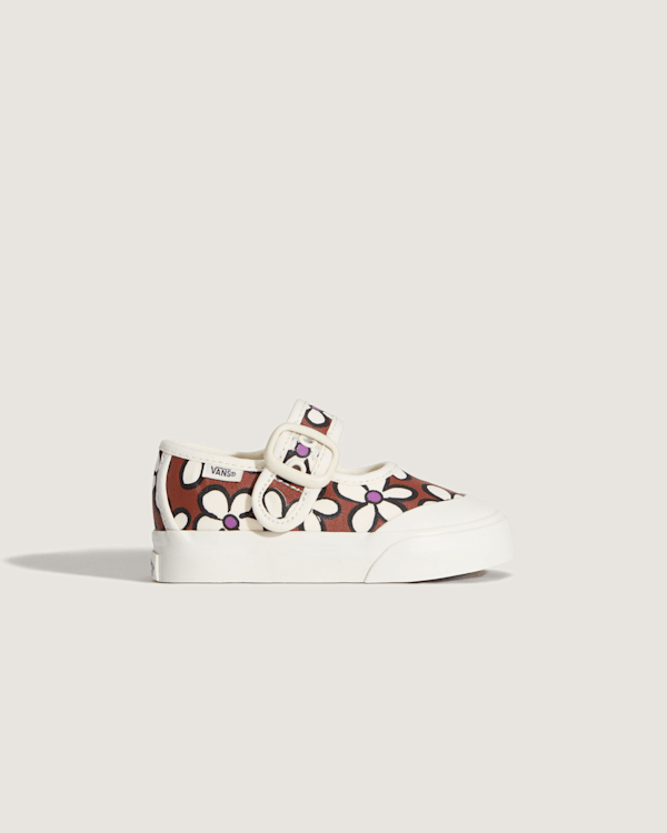 Vans - Toddler Mary Jane Shoes (1-4 Years), Orange, Size: 19 (obrázek 6)