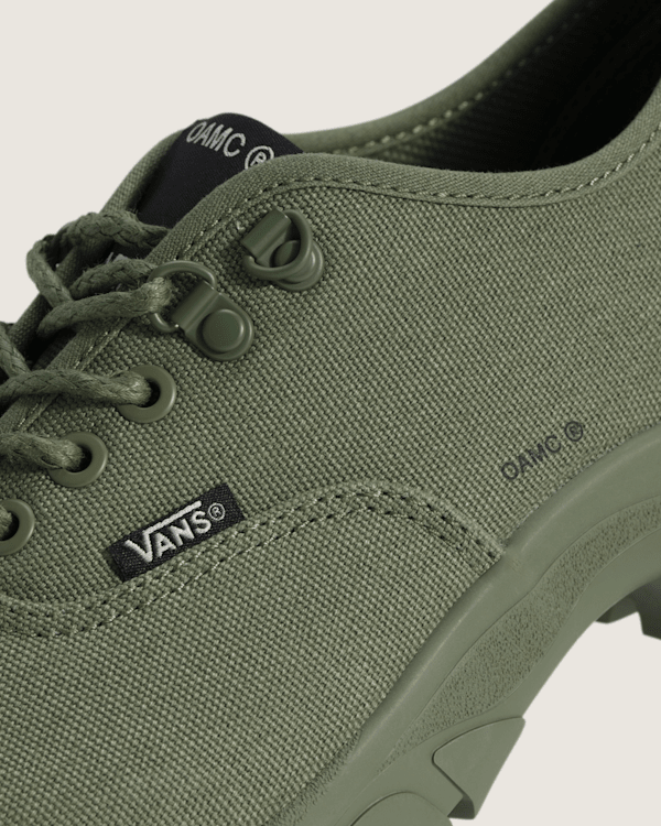 Vans - OTW by Vans X OAMC Authentic Oxford, Man, Green, Size: 35 (obrázek 6)