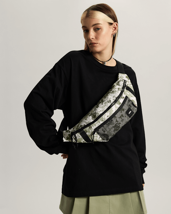 Vans - Ward Cross Body Pack Neutral Olive/Marshmallow, Man, Green, Size: One size (obrázek 4)