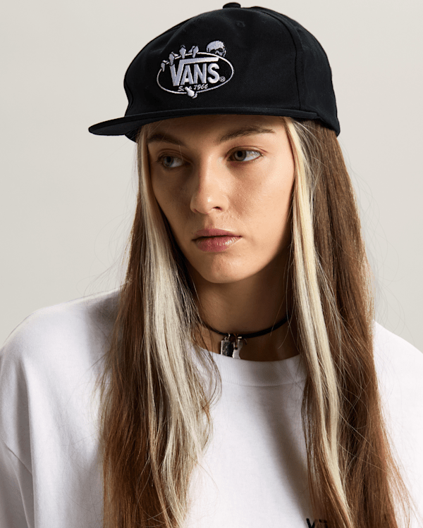 Vans - Show Off Snapback Hat, Man, Black, Size: One size (obrázek 4)