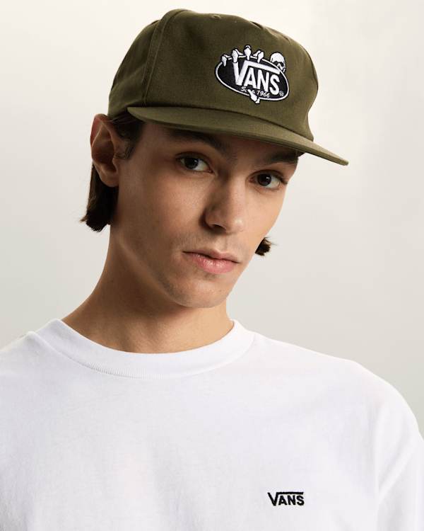 Vans - Show Off Snapback Hat, Man, Green, Size: One size (obrázek 4)