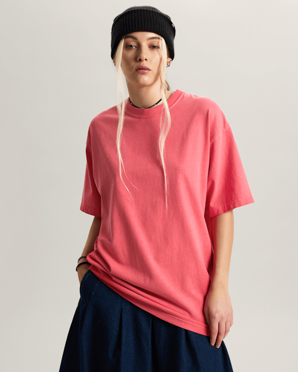 Vans - Premium Loose Fit T-Shirt, Man, Pink, Size: XL (obrázek 6)