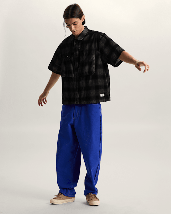 Vans - OTW by Vans Oxford Five Pocket Trousers, Man, Blue, Size: 32 (obrázek 6)