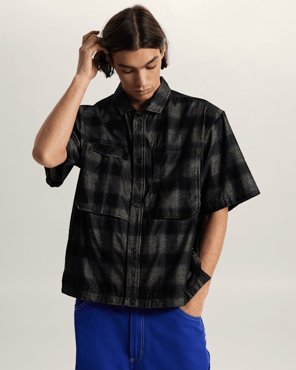 Vans - Otw By Vans Voyager Shirt, Man, Black, Size: M (obrázek 3)