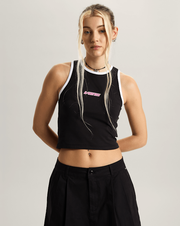 Vans - Retro Speed Tank T-Shirt, Woman, Black, Size: L (obrázek 3)