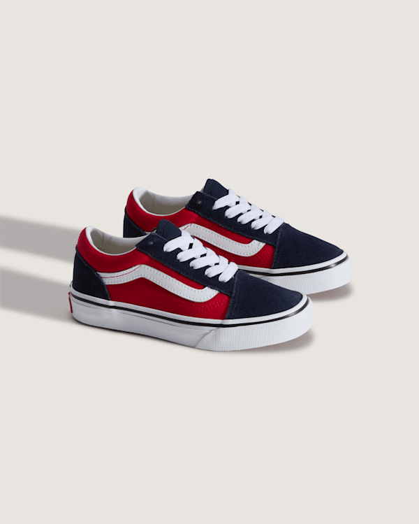 Vans – Kids Old Skool Shoes (4-8 Years), Red, Size: 27