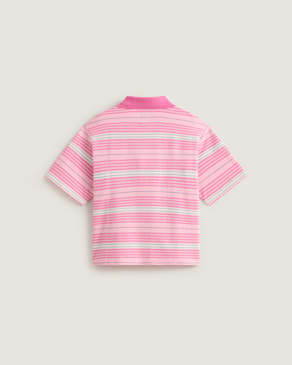 Vans – Swing Knit Polo Shirt, Woman, Pink, Size: L