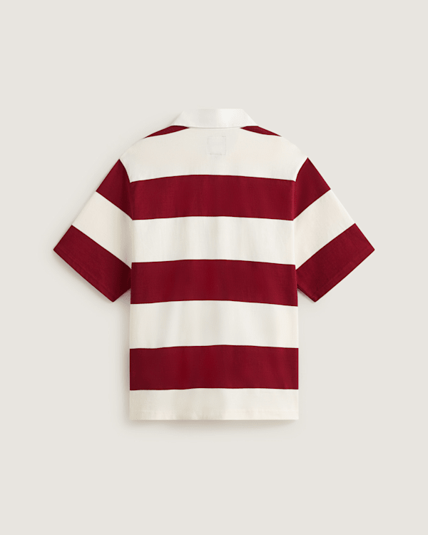 Vans – Rugby Shirt, Woman, Burgundy, Size: L