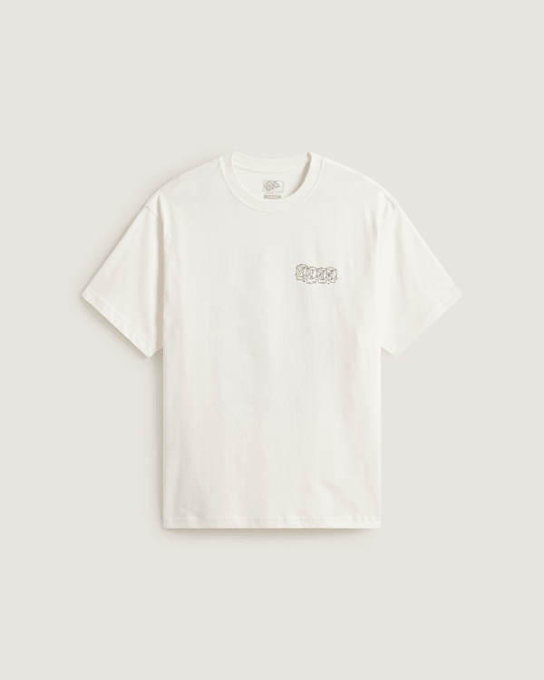 Vans - TETHERED SS TEE EGRET, Man, White, Size: XXL
