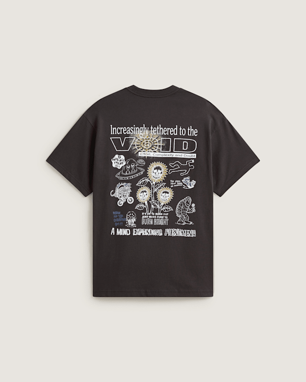 Vans – TETHERED SS TEE Faded Black, Man, Black, Size: M