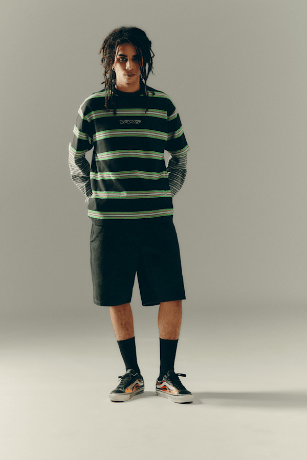 Vans - Premium Old Skool 36 Flames Shoes, Man, Black, Size: 36.5 (obrázek 2)