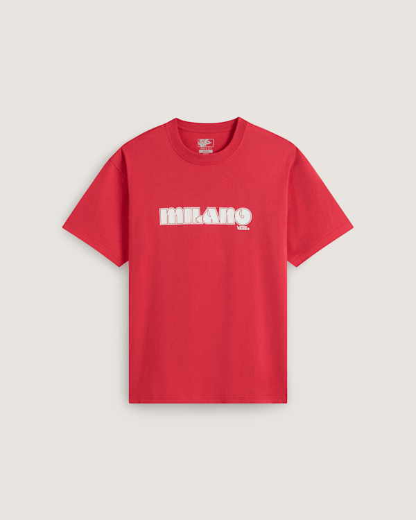 Vans - Milano Vans T-Shirt, Herren, Rosa, Größe: XS