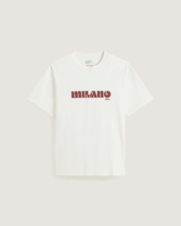 Vans - Milano Vans T-Shirt, Herren, Weiß, Größe: XS