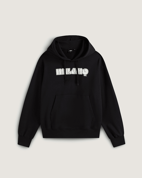 Vans - Milano Vans Pullover Hoodie, Man, Black, Size: S