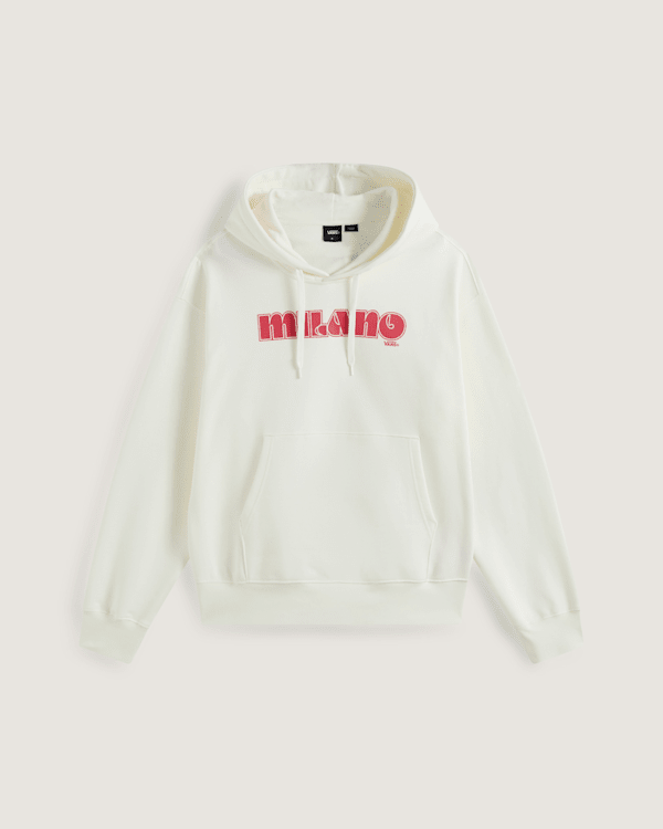 Vans - Milano Vans Pullover Hoodie, Man, White, Size: XS