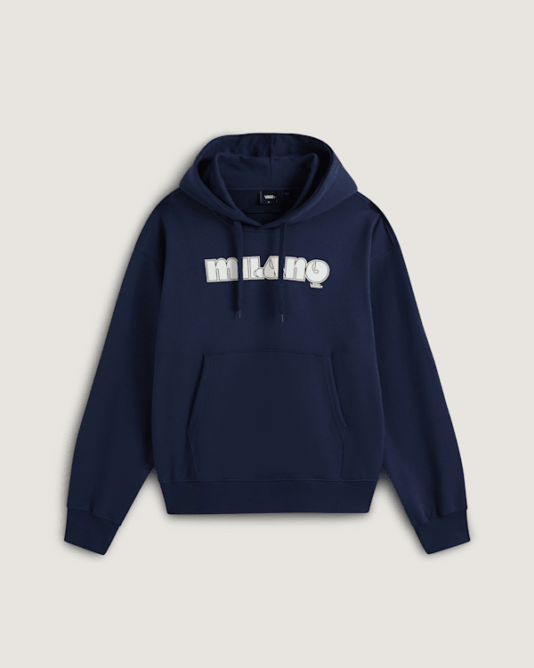 Vans - Milano Vans Pullover Hoodie, Man, Blue, Size: XS