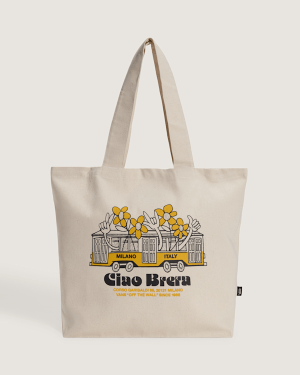 Vans - Milano Ciao Brera Shopper-Tasche, Herren, Beige, Größe: Einheitsgröße