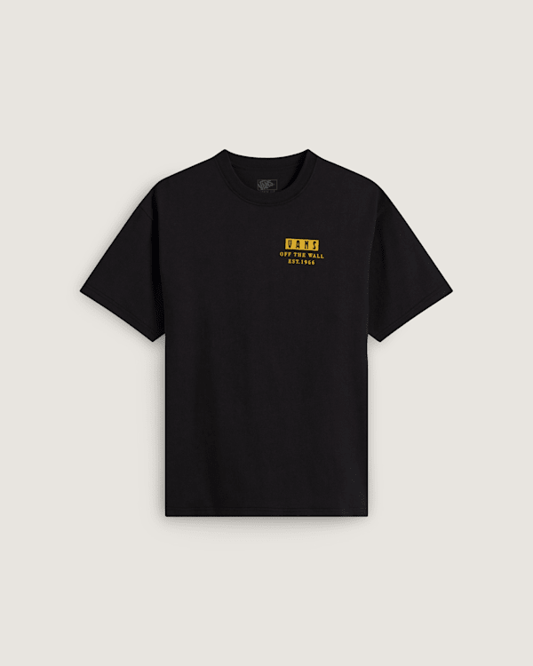 Vans - Berlin Authentic SS Tee Black, Man, Black, Size: XS