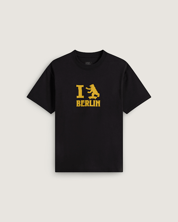 Vans - Berlin Skate SS Tee Black, Man, Black, Size: L