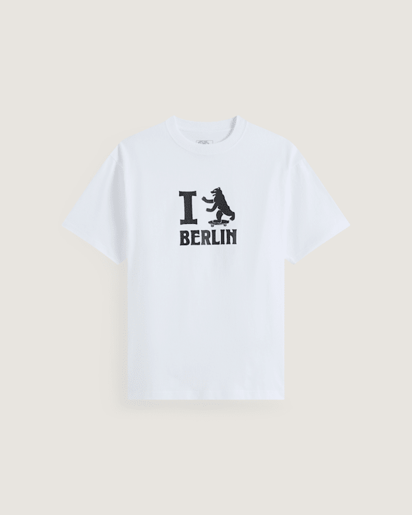 Vans - Berlin Skate SS Tee WHITE, Man, White, Size: L