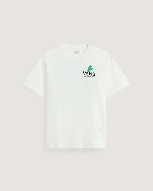 Vans - DECENT DAY IN PARADISE SS TEE marshmallow, Man, White, Size: XS