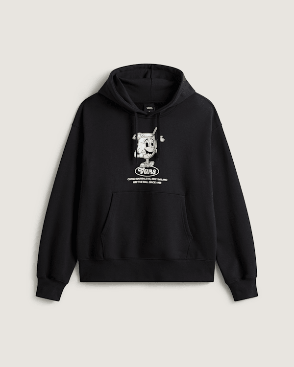 Vans - Milano Apertivo Pullover Hoodie, Man, Black, Size: XS