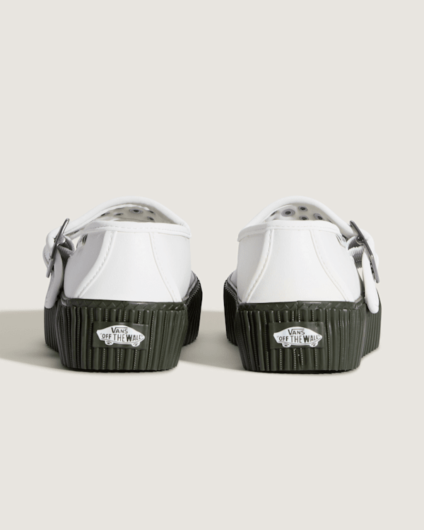 Vans - Mary Jane Creeper Platform Shoes, Man, White, Size: 43 (obrázek 5)